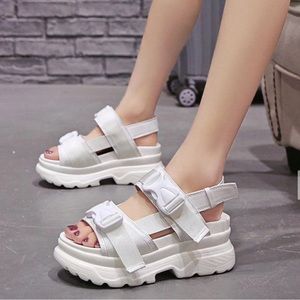 White Platform Sandals